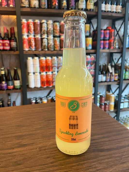 Three Cents Sparkling Lemonade 24x200ml