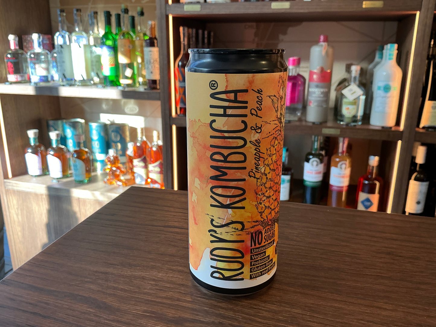 Rudy's Kombucha - Pineapple & Peach