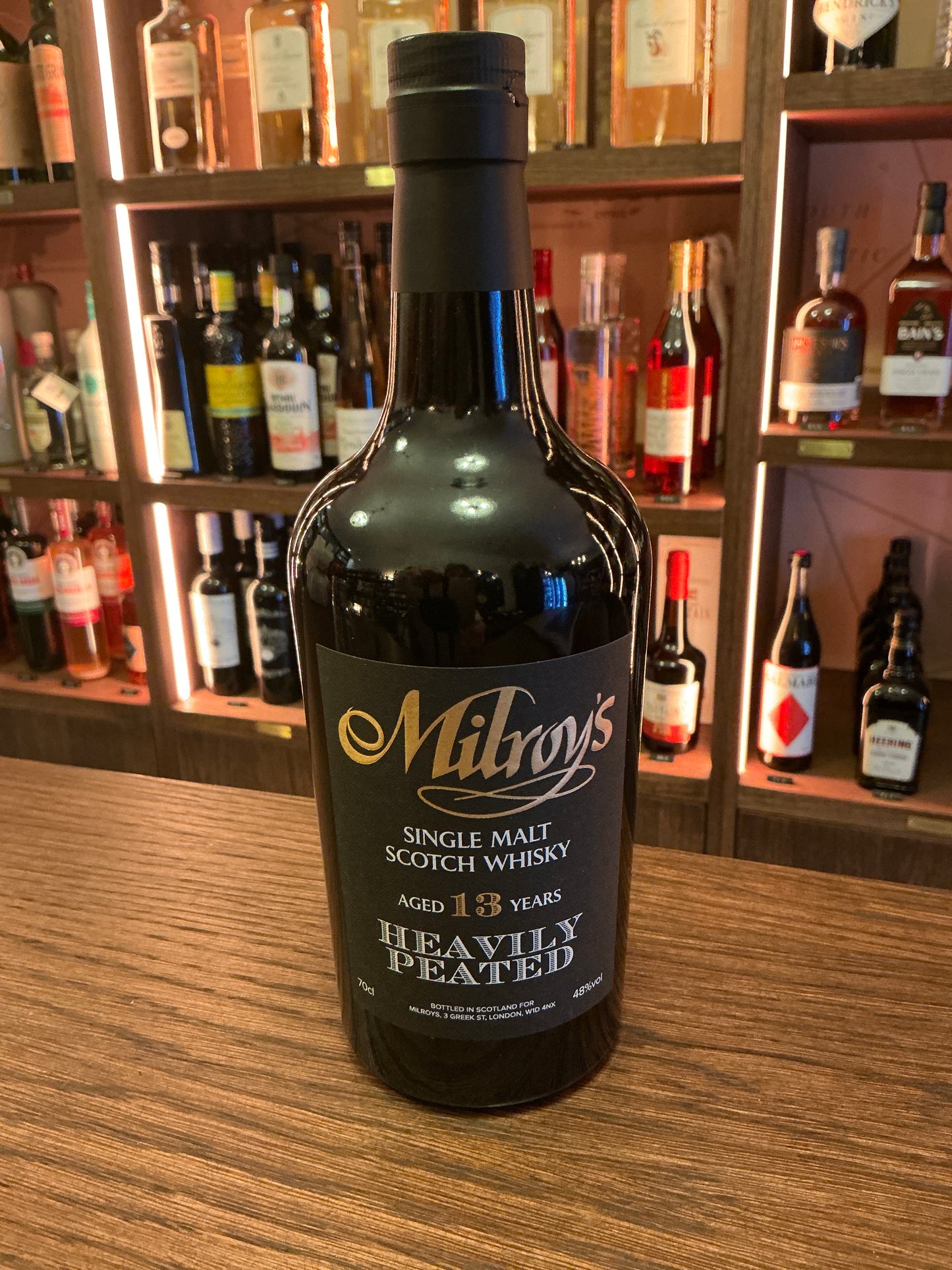 Milroy's Heavily Peated - 1st fill Jamaican Rum Casks