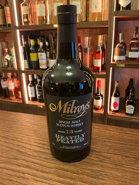 Milroy's Heavily Peated - 1st fill Jamaican Rum Casks