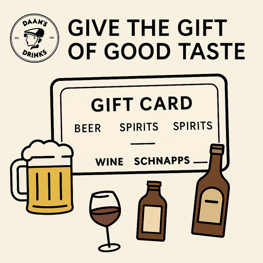 🎁 Daan’s Drinks Gift Card – Give the Gift of Good Taste