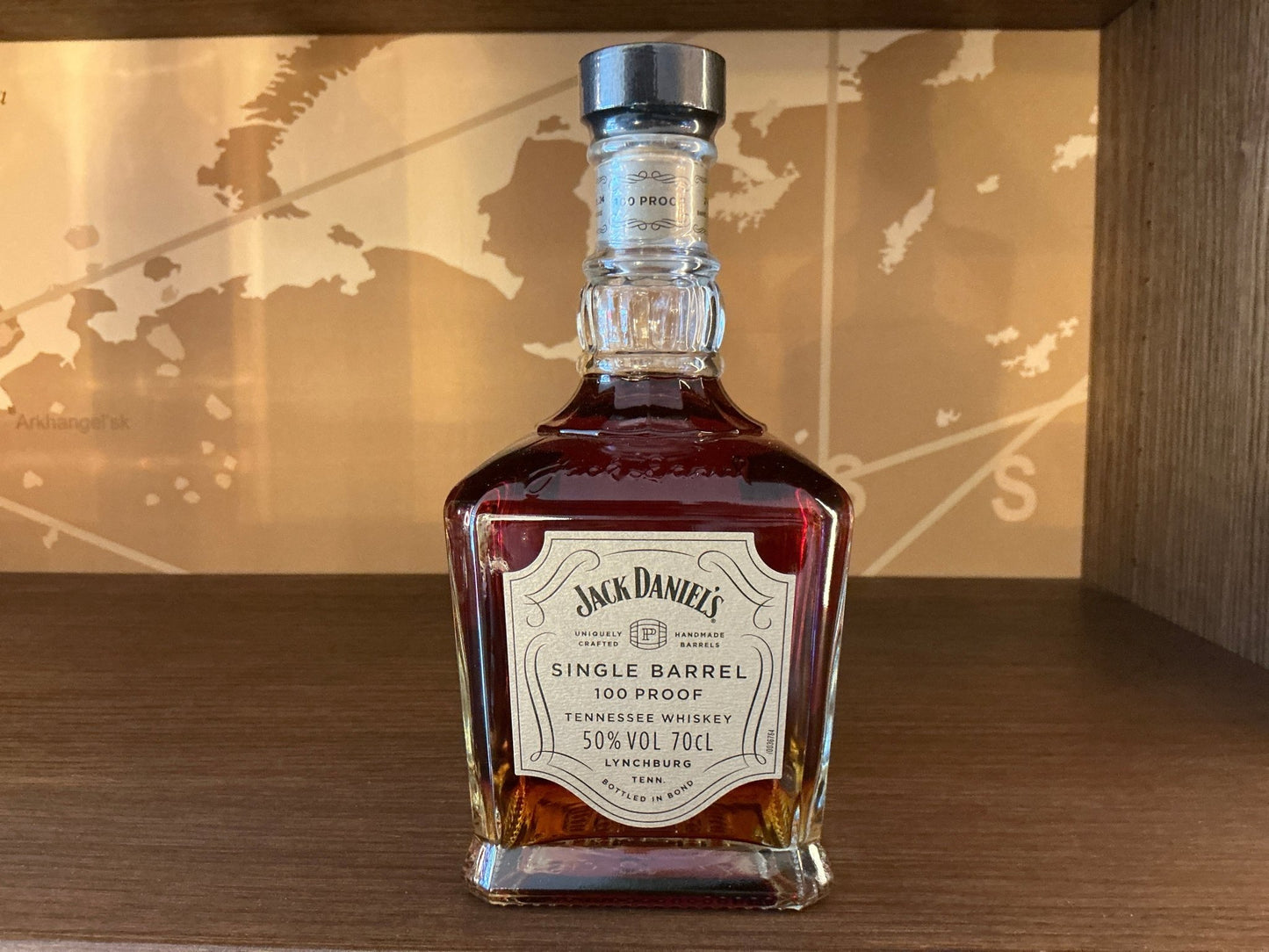 Jack Daniel's Single Barrel 100 Proof — Tennessee whiskey, 700ml bottle.