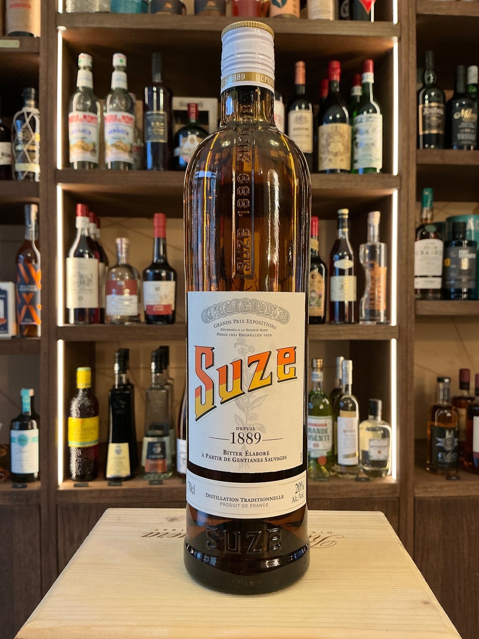 Suze Gentian Liqueur – Classic French Bitter Aperitif – Daan's Drinks