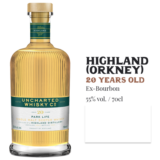 Uncharted Whisky - Highland Park - Park Life - 20 Year Highland Single Malt Ex-Bourbon