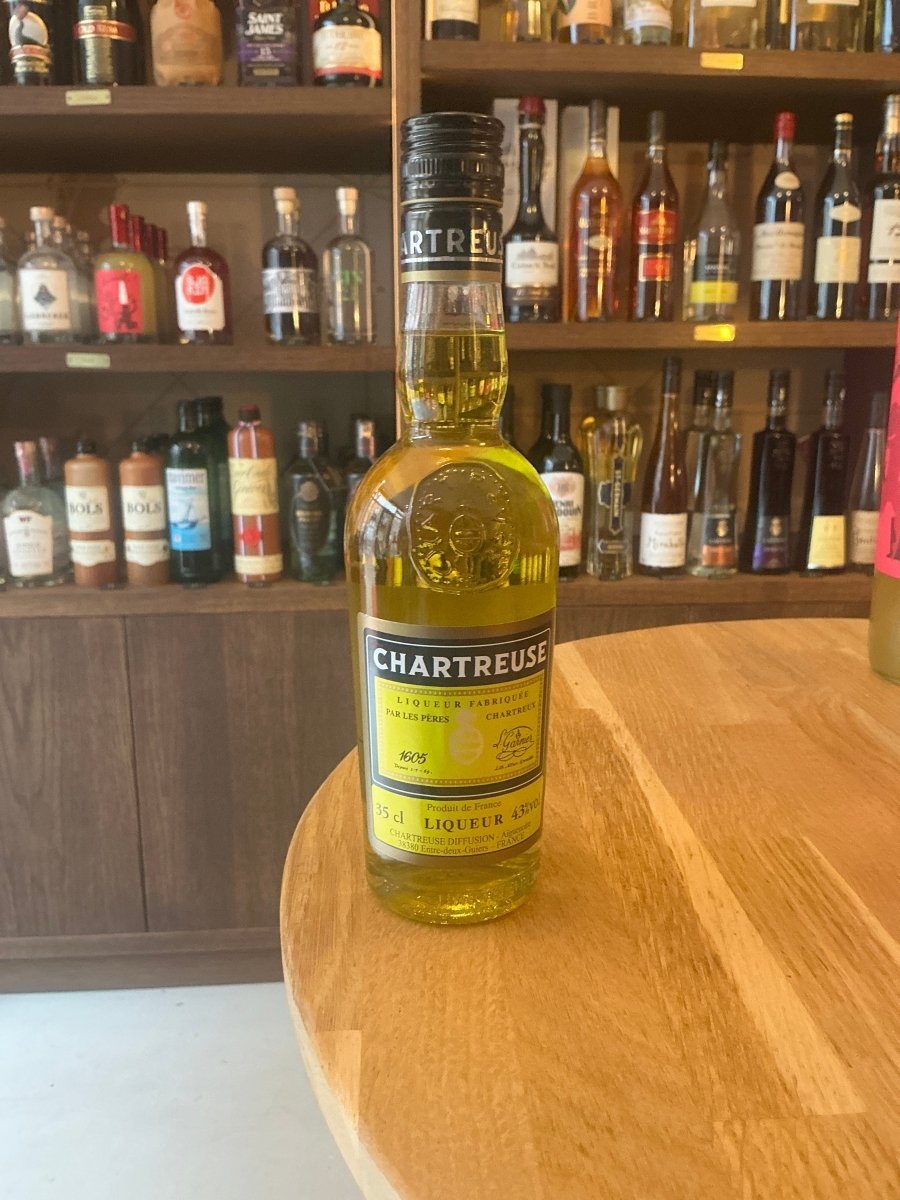 Yellow Chartreuse Jaune 35cl liqueur bottle 43% ABV