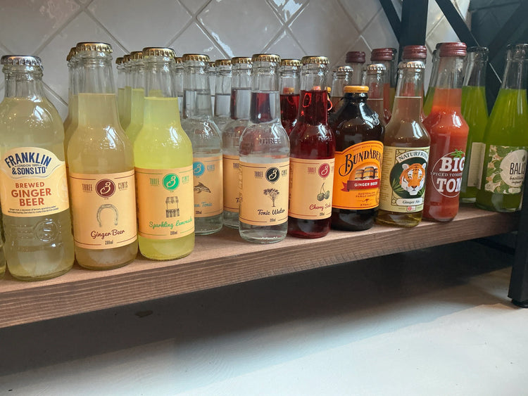 Sodas, Soft Drinks & Water
