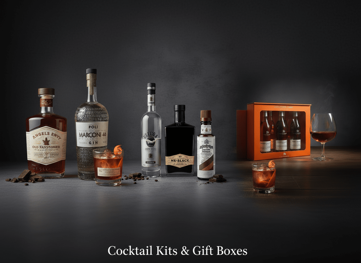 Cocktail Kits & Gift Boxes