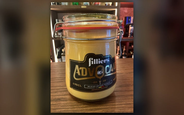 Bottle of Filliers Advocaat, from the cream and egg liqueur range at Daan's Drinks