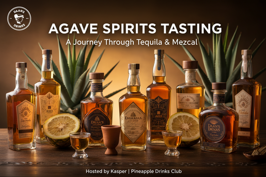 Agave Tasting with Kasper Vrolijk - Tequila, Mezcal and more!