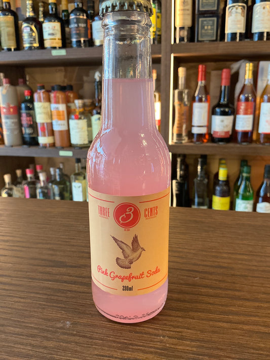 Three Cents - Pink Grapefruit Soda