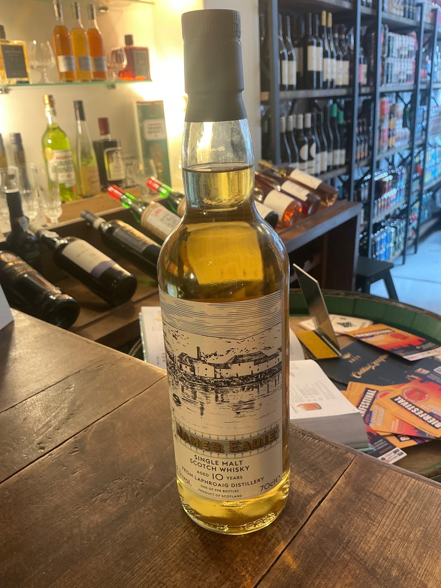 JAMES EADIE LAPHROAIG 10Y.