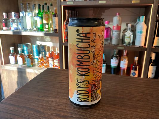 Rudy's Kombucha - Pineapple & Peach