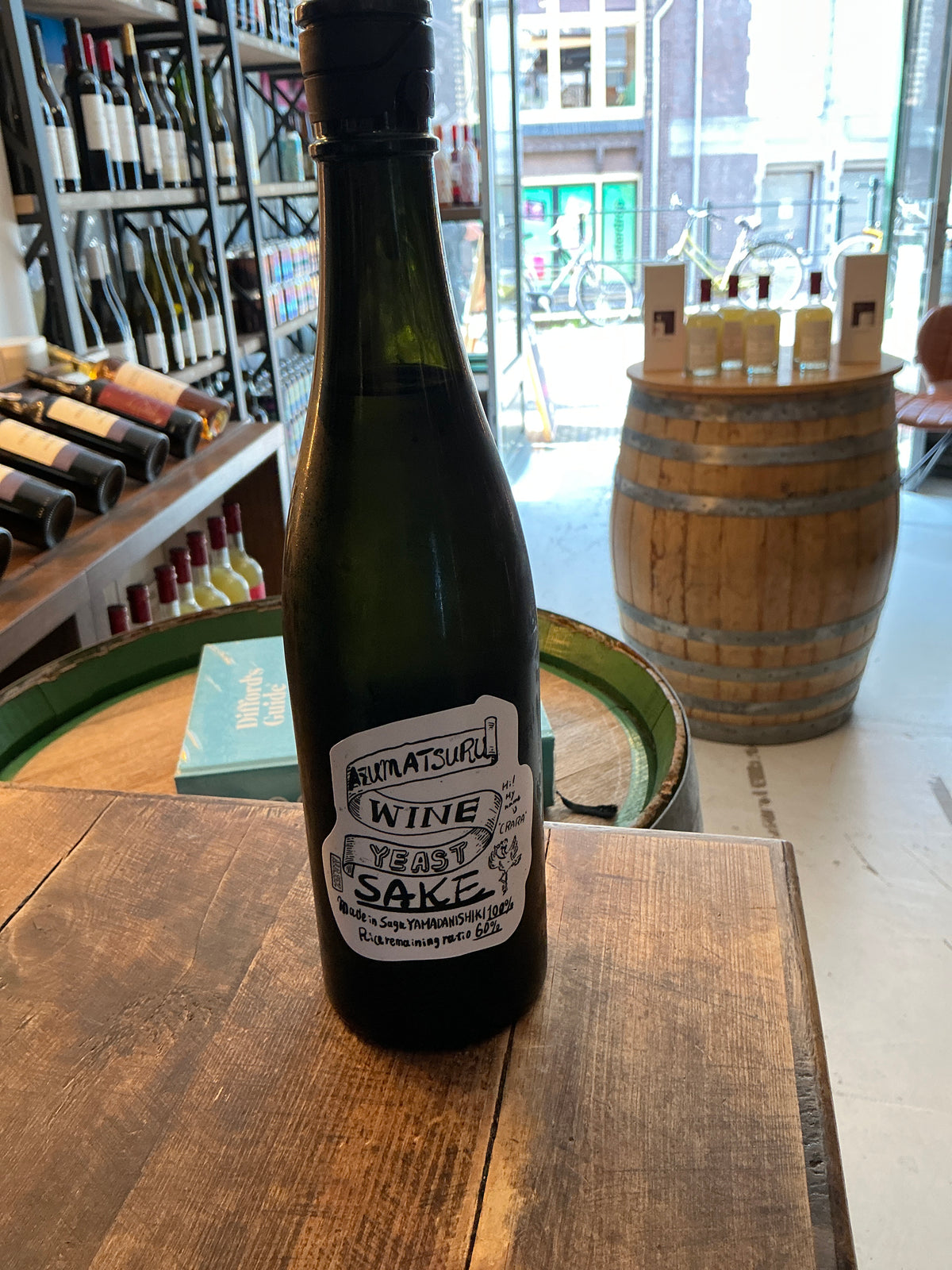 Azumatsuru Wine Yeast Junmai Ginjo Nama Sake
