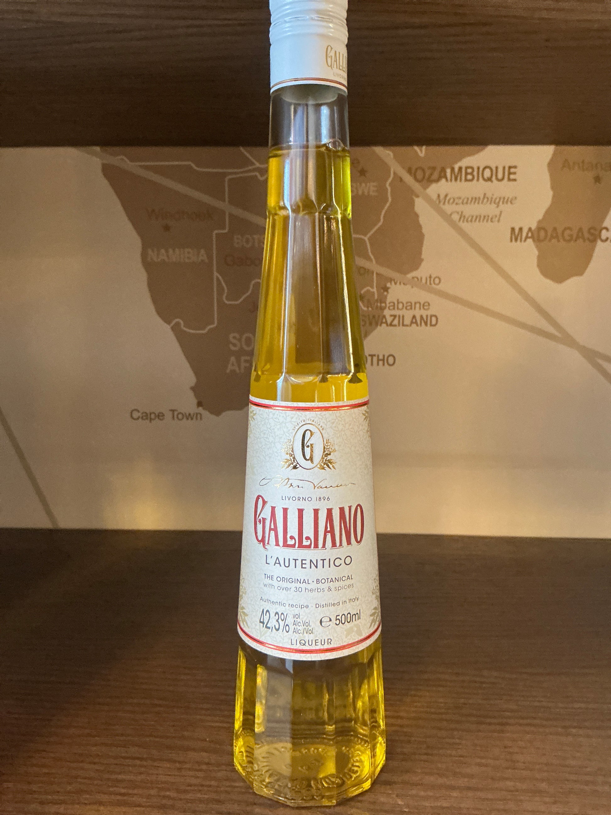 Galliano L'Autentico Italian herbal liqueur tall bottle, 42.3% ABV