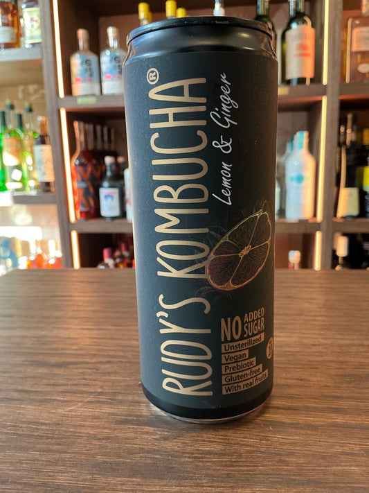 Rudy's Kombucha - Lemon & Ginger