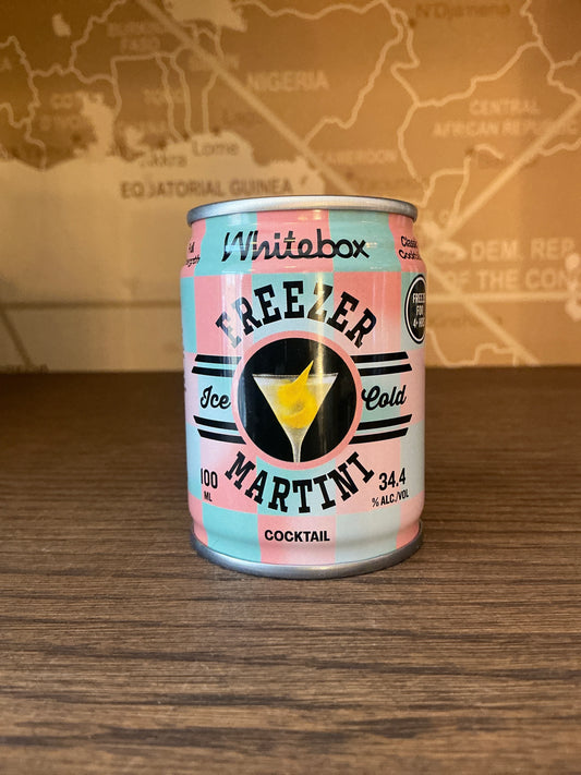 Whitebox Freezer Martini 100ml pink and blue can