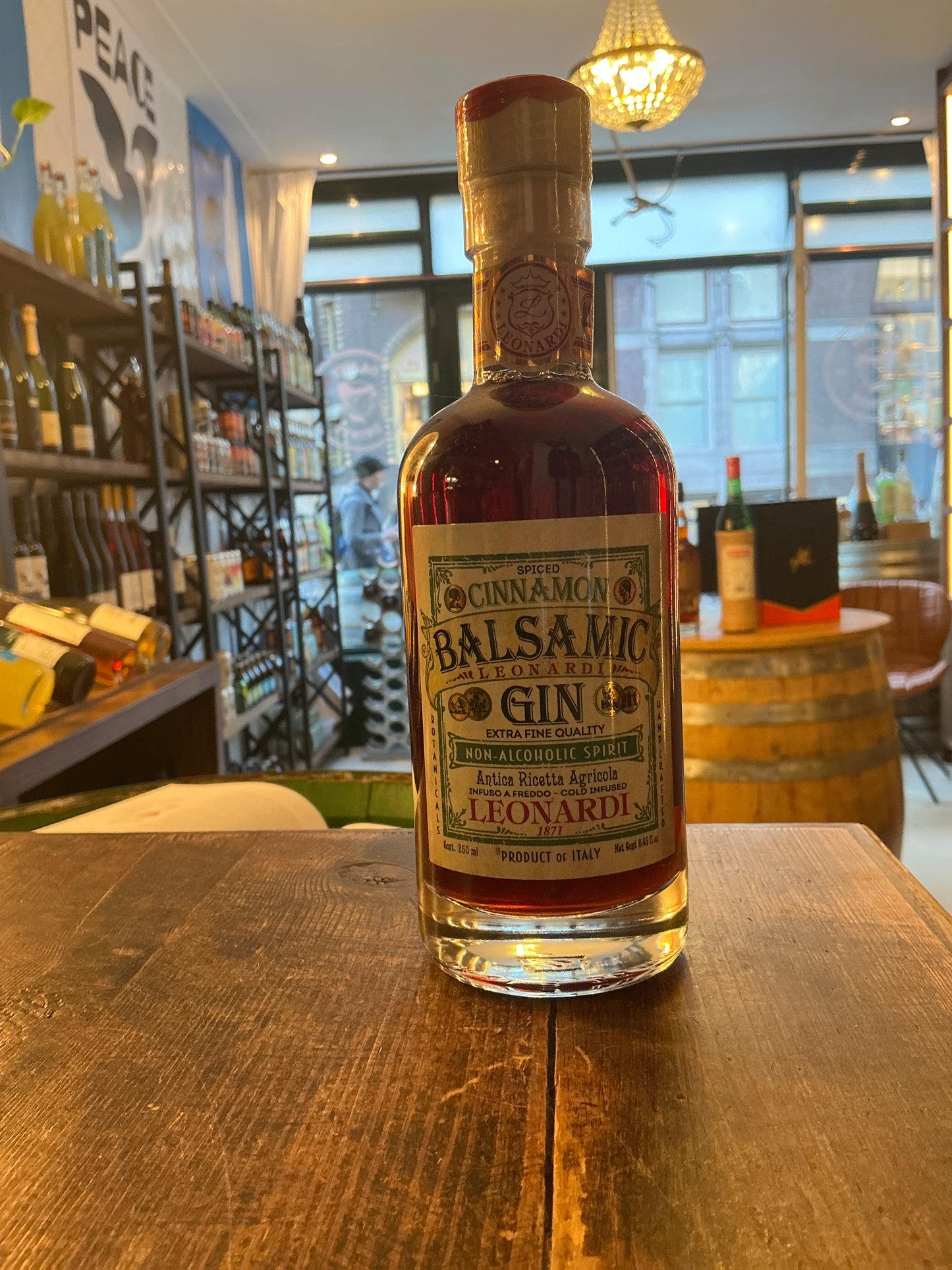 Leonardi Balsamico Cinnamon Non-Alcoholic Gin 250ml