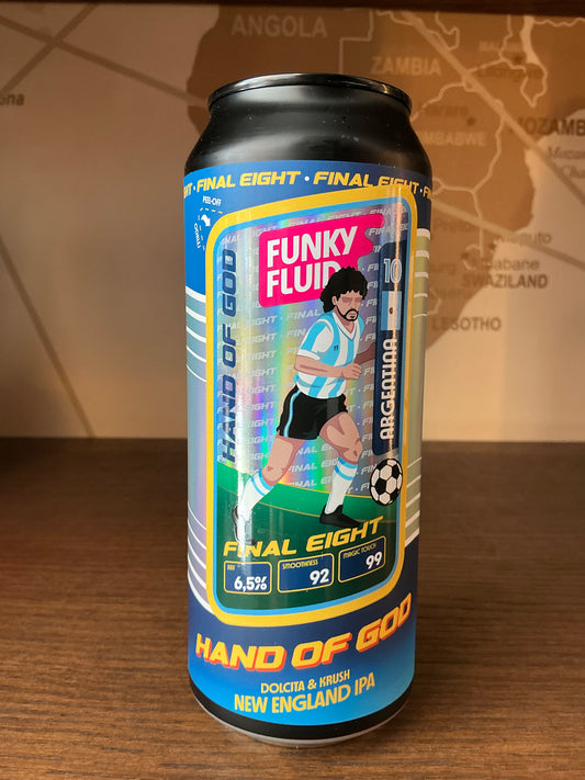 Funky Fluid - Hand of God (Final Eight - Argentina) - 500ml can