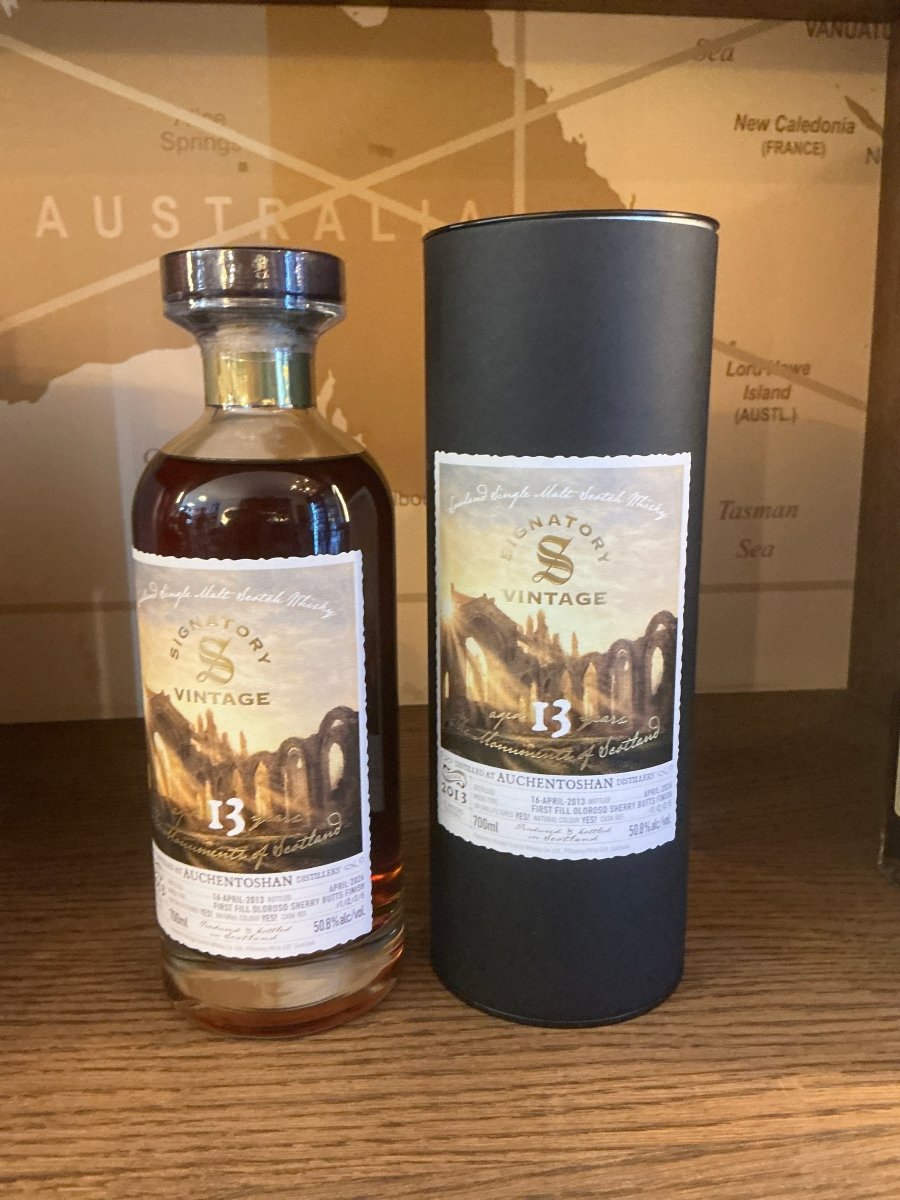 Auchentoshan 2013 Signatory Vintage | Monuments of Scotland | 13 Year Old