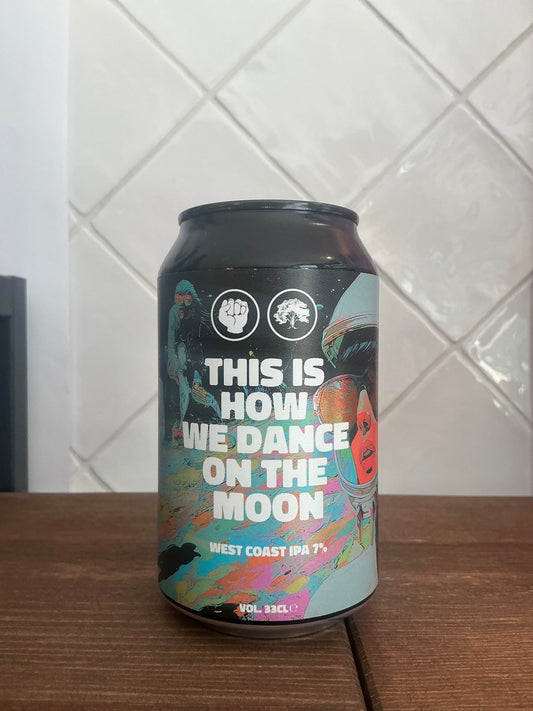 Backyard Brewing Co This is how we dance on the moon — American IPA, 7.0% ABV, 440ml can