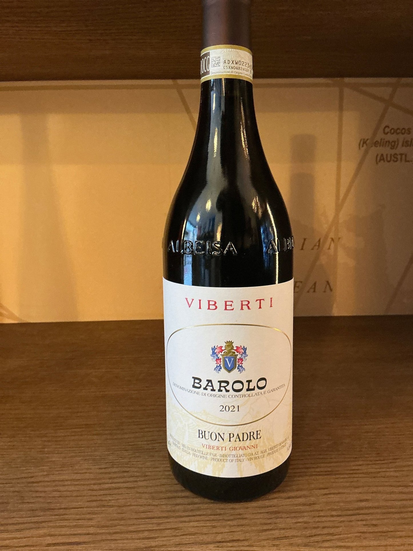 Viberti Giovanni Barolo Buon Padre — Barolo DOCG red wine, La Morra, Piedmont, Italy, 750ml bottle