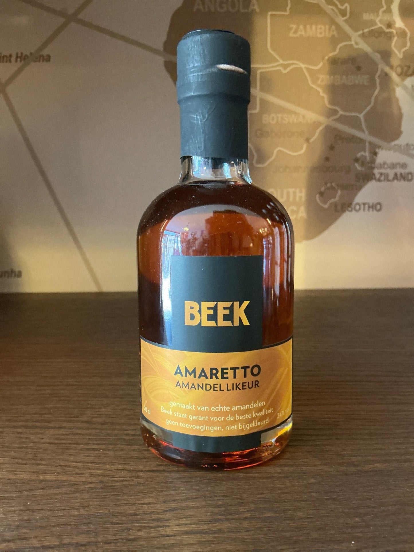 Beek Amaretto Almond Liqueur 20cl bottle – artisanal Dutch amaretto made from real almonds, Beek Spirits Netherlands