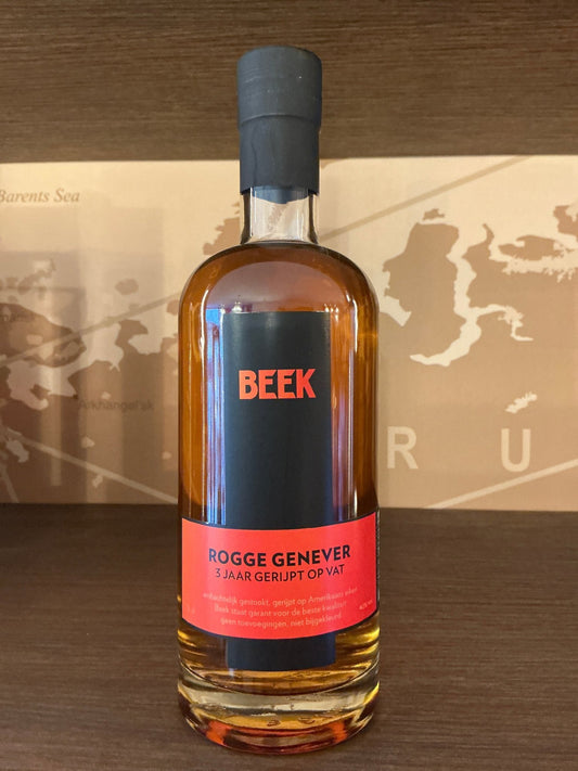 Beek Spirits Rogge Genever 3 Years — Dutch rye genever, aged 3 years, 700ml bottle