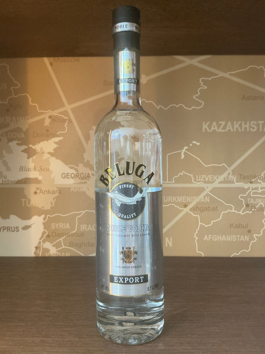 Beluga Noble Russian Vodka — triple-filtered Siberian artisan vodka, 40% ABV