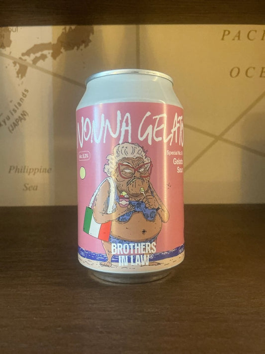 Brothers in Law Nonna Gelato — Dutch craft beer inspired by Italian gelato, sweet and playful with creamy dessert character