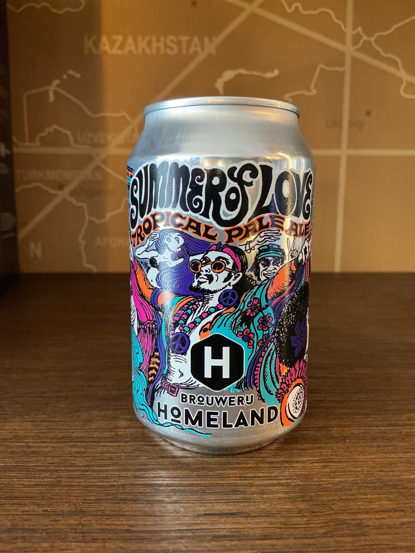 Brouwerij Homeland Summer of Love can – 4.6% session IPA from Amsterdam, tropical and lightly bitter