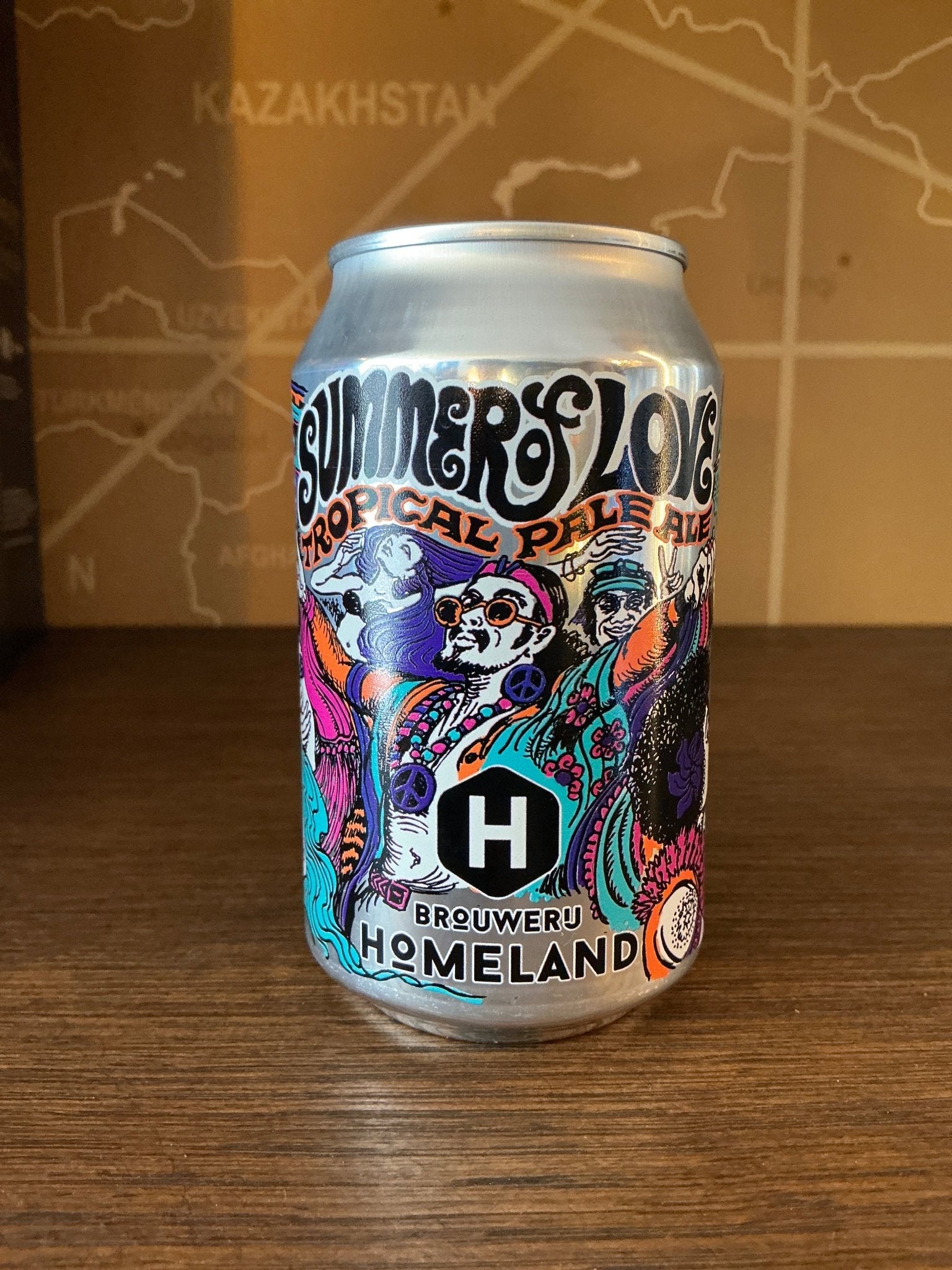 Brouwerij Homeland Summer of Love can – 4.6% session IPA from Amsterdam, tropical and lightly bitter