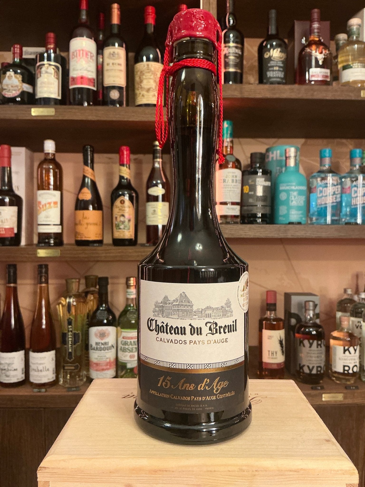 Château du Breuil Calvados Pays d'Auge 15 Ans – premium aged apple brandy, Normandy France