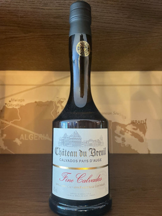 Château du Breuil Fine Calvados 35cl bottle – 40% Normandy apple brandy, World Calvados Awards Best Fine & VS