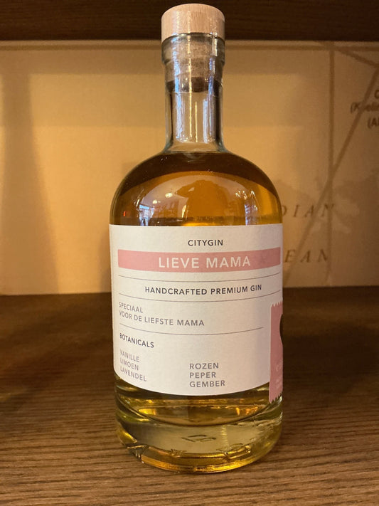 City Gin Moederdag Edition — Dutch craft gin gift, 500ml bottle