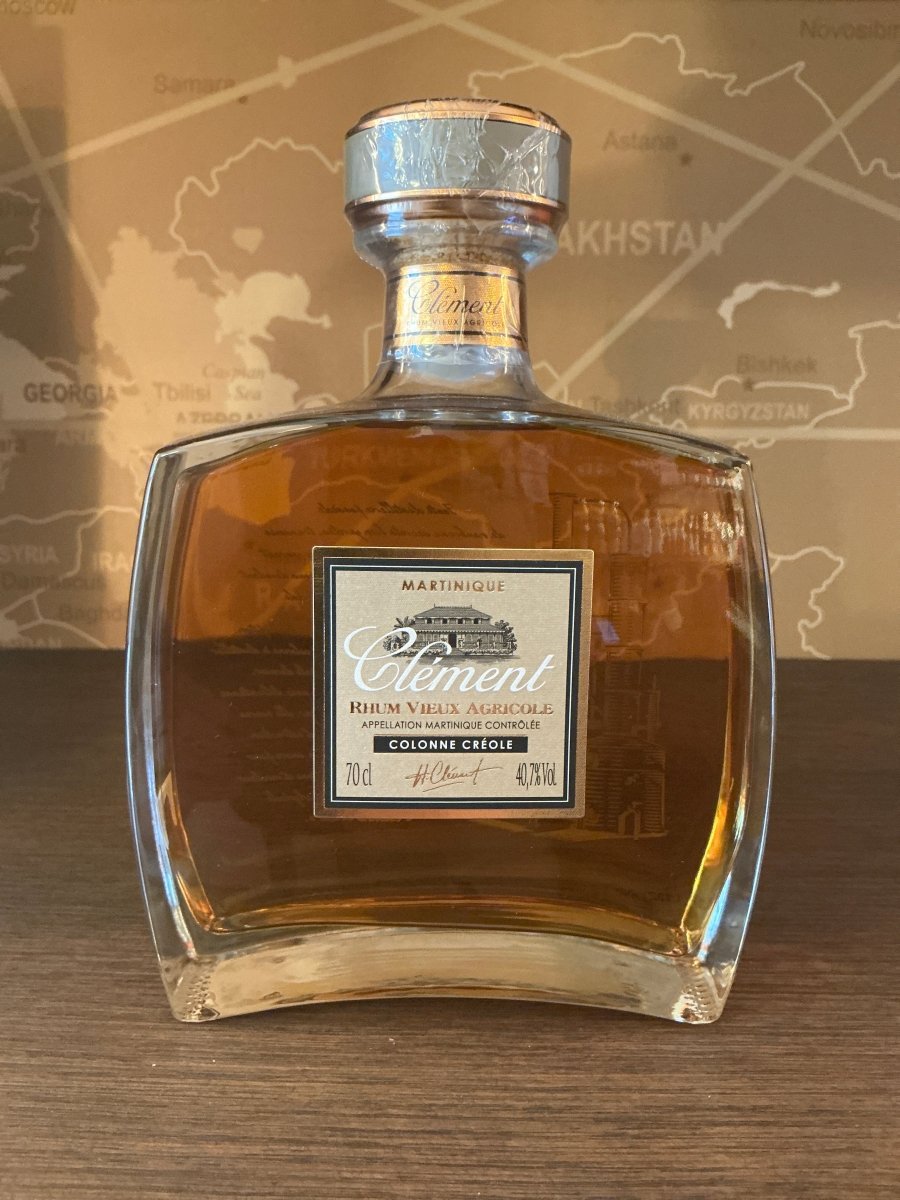 Clément Colonne Créole Rhum Agricole 700ml bottle, Martinique single column distilled rum, 40.7% vol
