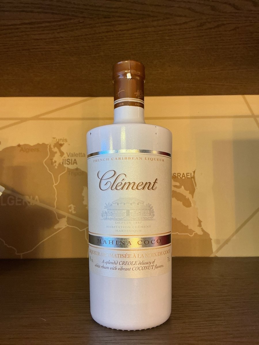 Clément Mahina Coco coconut liqueur bottle, 70 cl, 18% ABV