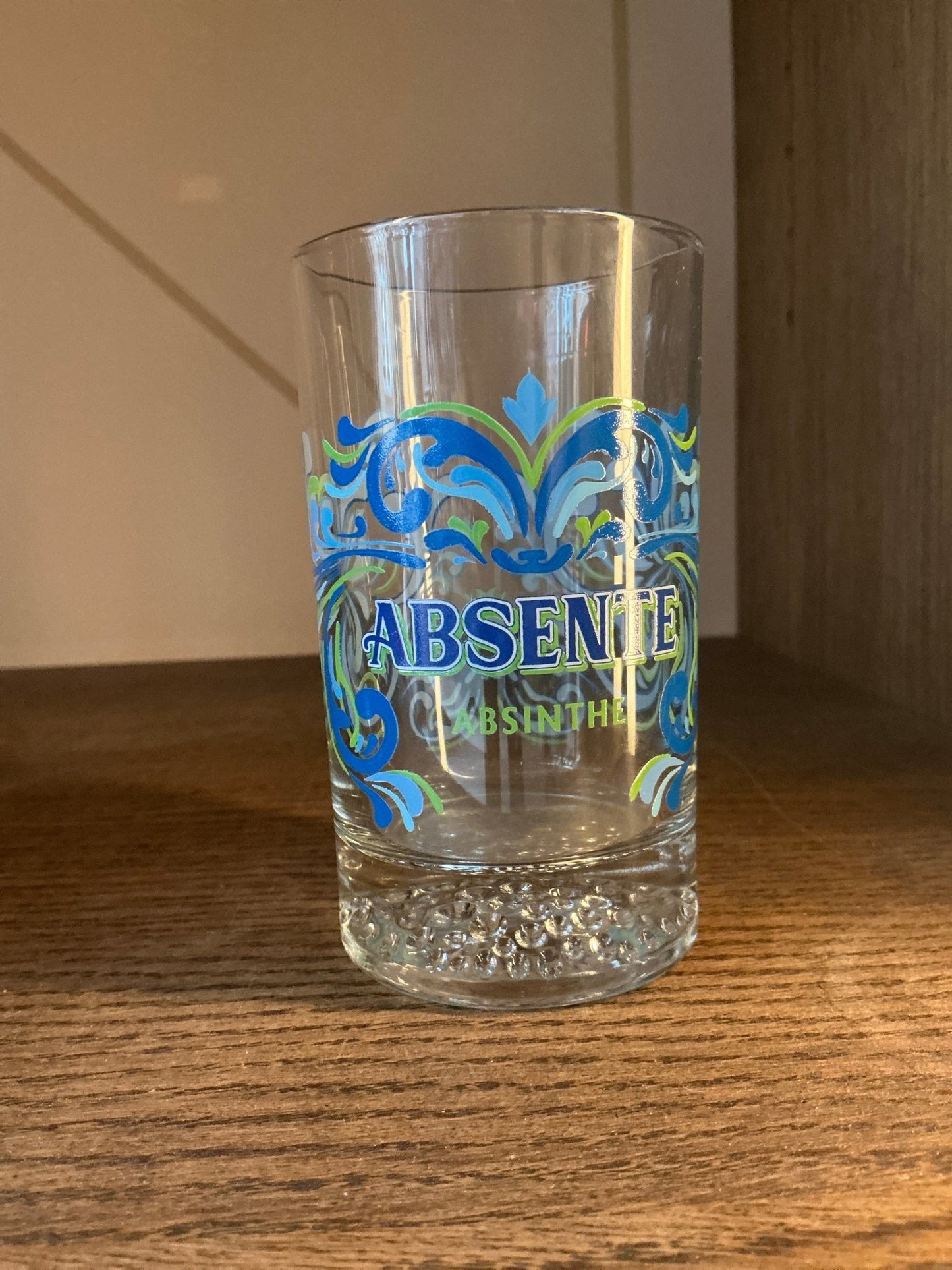 D.D.Provence Absente Glass – branded absinthe shot glass by Distilleries et Domaines de Provence
