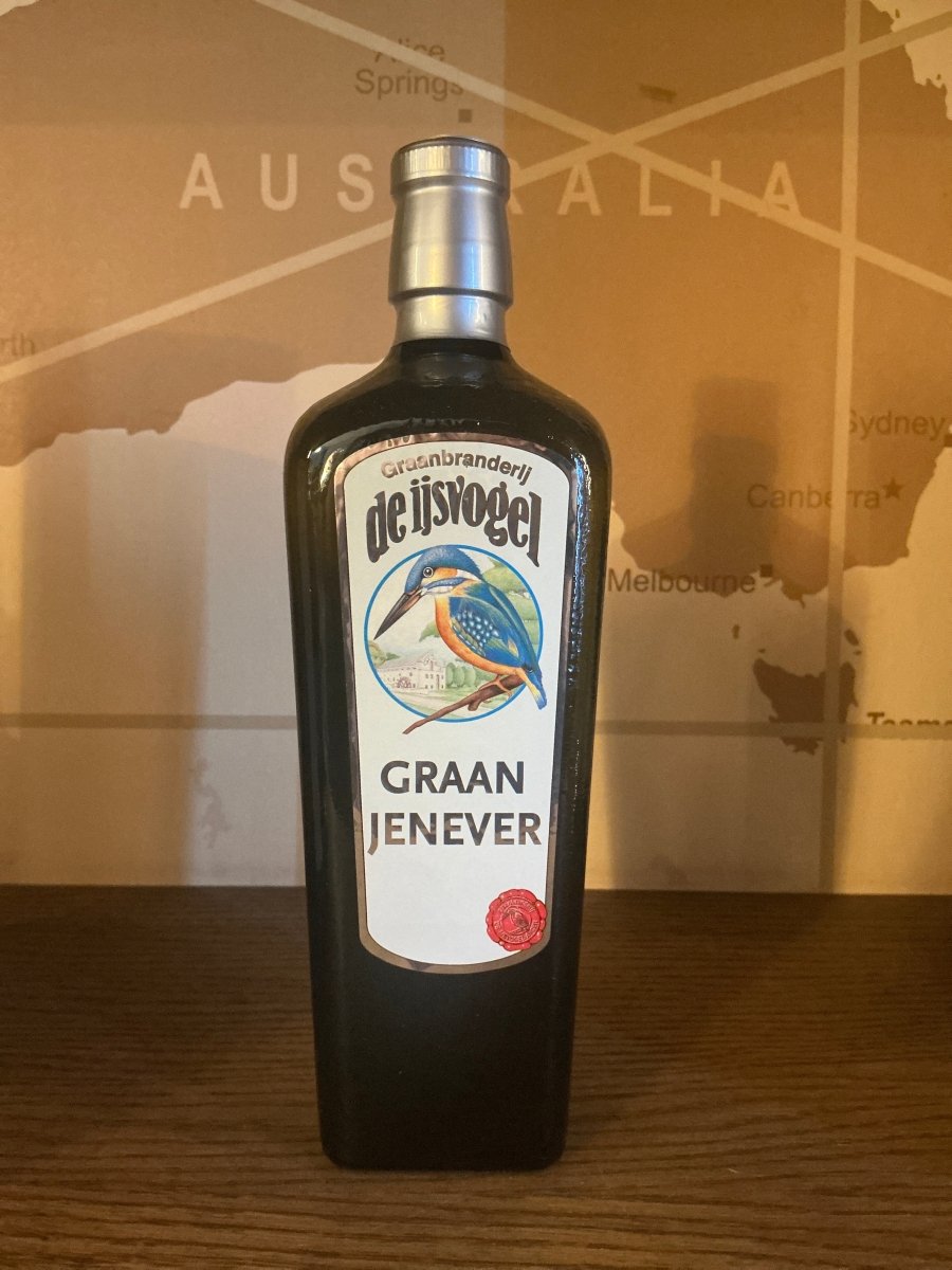 De IJsvogel Grain Jenever 70cl — Dutch grain jenever, 35% ABV