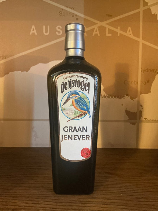 De IJsvogel Grain Jenever 70cl — Dutch grain jenever, 35% ABV