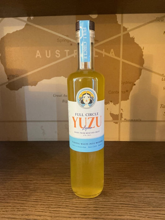 Full Circle Yuzu Liqueur — Japanese-inspired yuzu citrus liqueur, 17% ABV