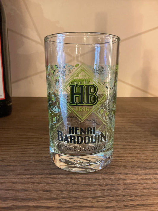 Henri Bardouin Pastis Glass