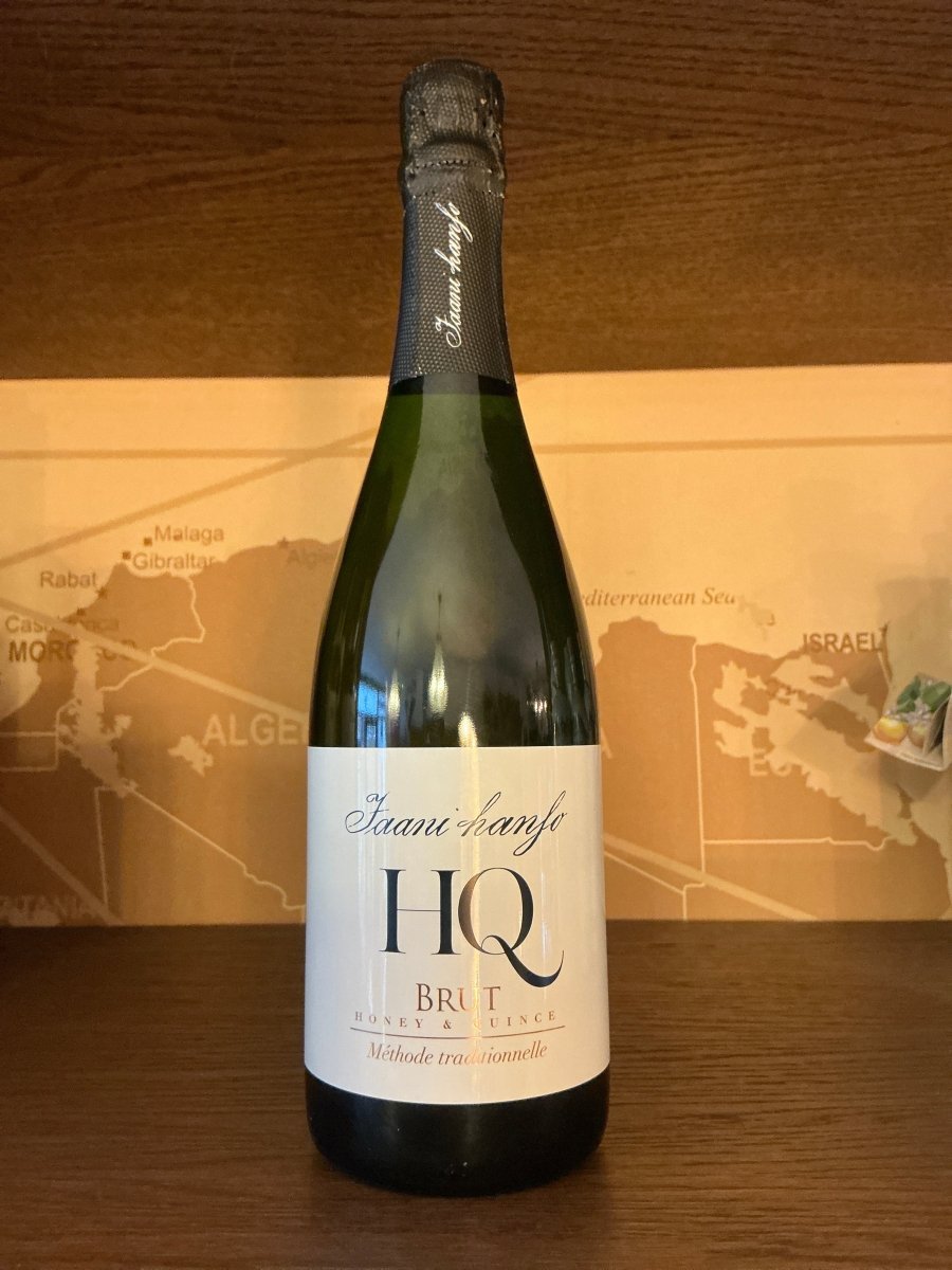 Jaanihanso HQ Brut honey and quince sparkling cider bottle