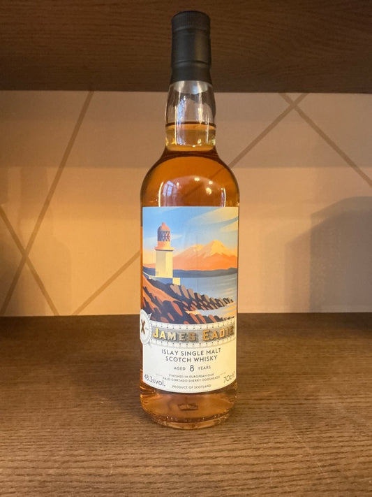 James Eadie Caol Ila 8 Year Old Islay single malt whisky 70cl bottle, 48.3% ABV