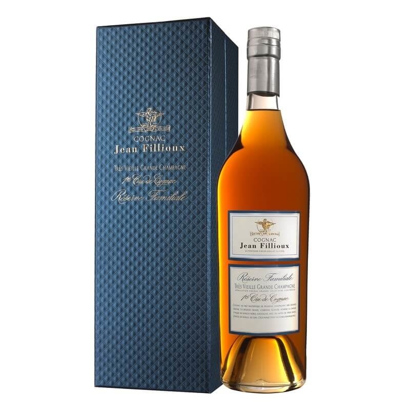 Jean Fillioux Réserve Familiale Grande Champagne Cognac 70cl — premier cru cognac by the Jean Fillioux family house, Juillac-le-Coq