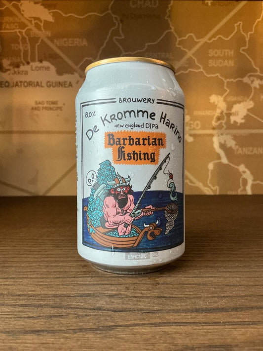 De Kromme Haring Barbarian Fishing — wild and experimental craft beer from Utrecht, bold and complex