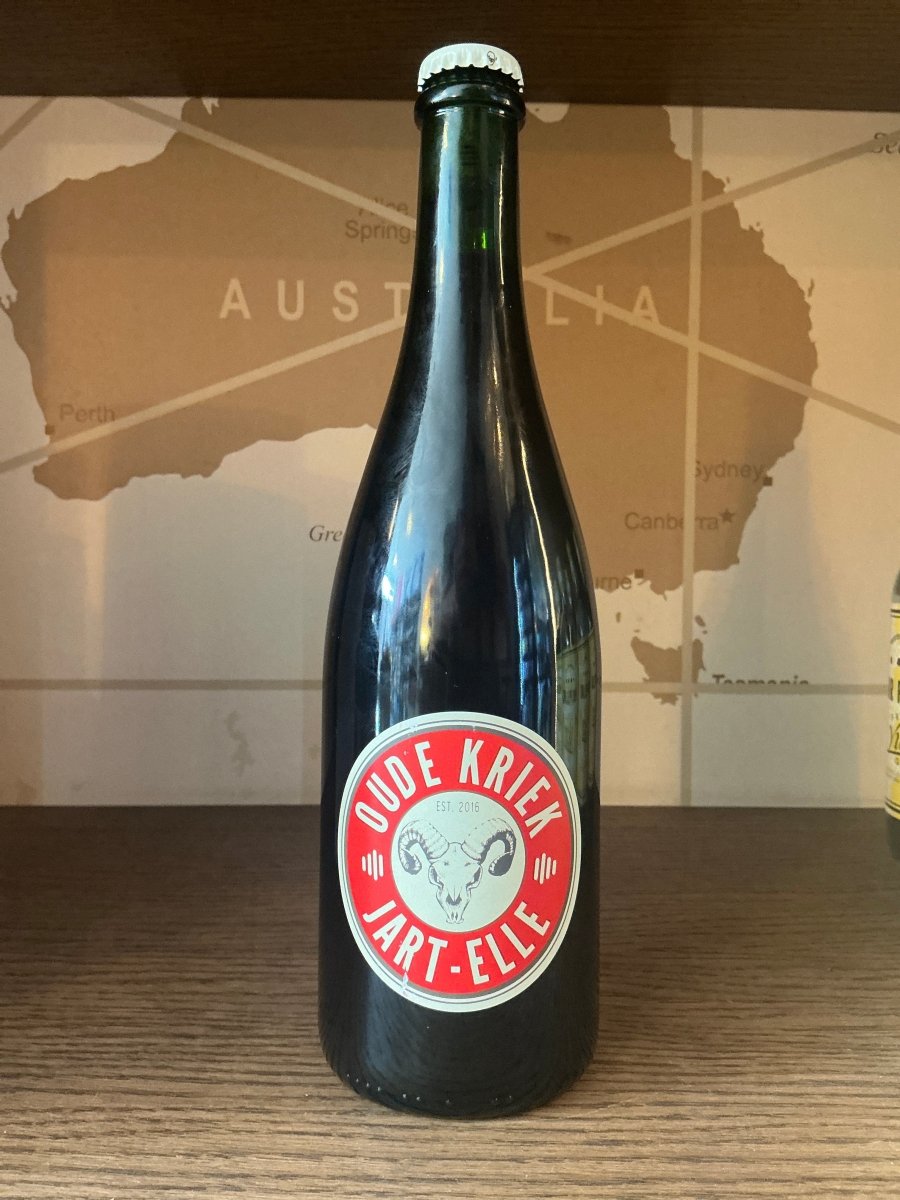 Lambiek Fabriek Oude Kriek Jart-Elle — traditional Belgian cherry lambic, 6.3% ABV