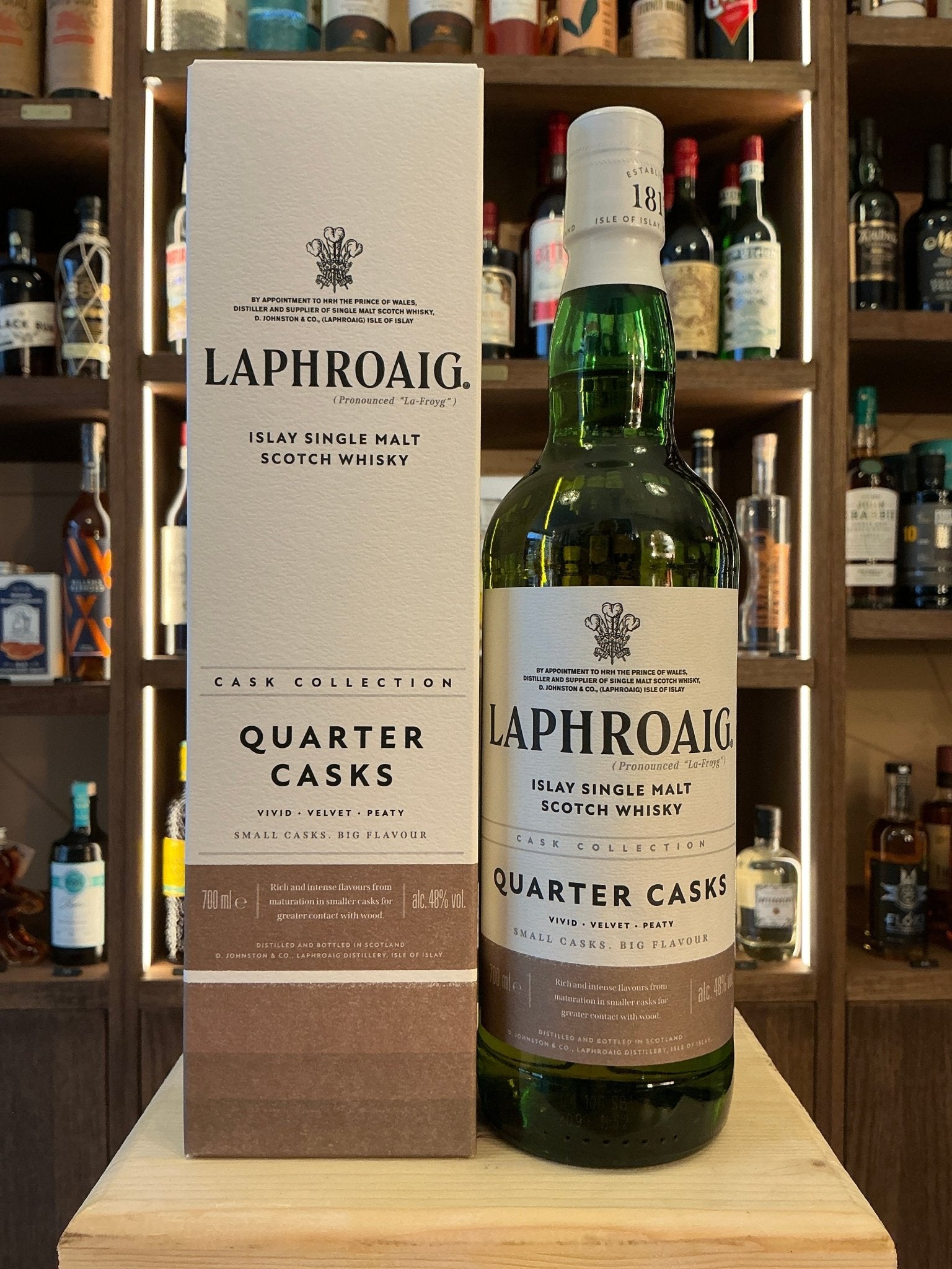 Laphroaig Quarter Cask | Islay Single Malt | Rich & Smoky – Daan's