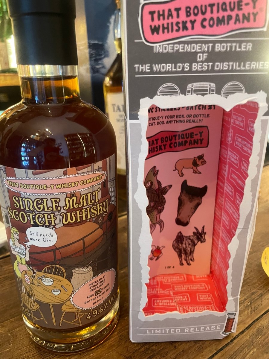 Strathisla 22 Year Old That Boutique-y Whisky Company Batch 7 Single Malt Scotch Whisky 500ml – 49.6% ABV