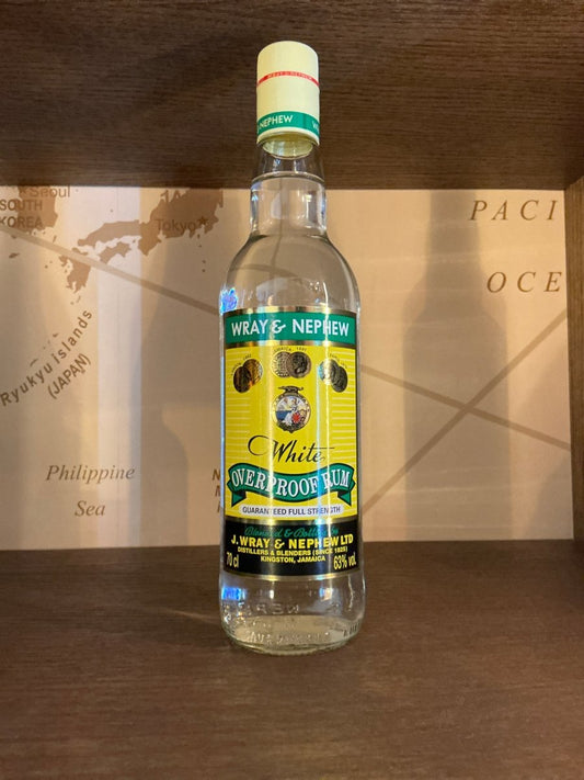 Wray & Nephew Overproof Rum — iconic Jamaican white overproof rum, 63% ABV