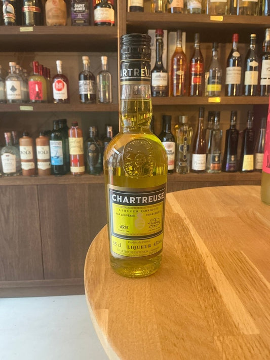 Yellow Chartreuse Jaune 35cl liqueur bottle 43% ABV
